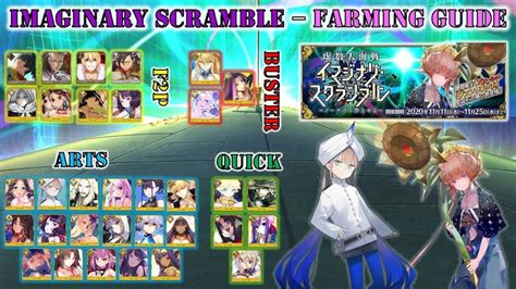 FGO NA – Imaginary Scramble – Farming Guide .